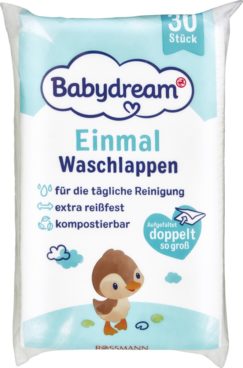 Bild 1 von Babydream Einmal-Waschlappen