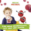 Bild 4 von erdbär Bio Freche Freunde 100% Apfel, Erdbeere, Blaubeere & Himbeere (6 x 100.00g)