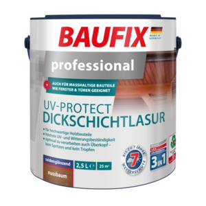 BAUFIX Platinum UV-Protect Dickschichtlasur nussbaum