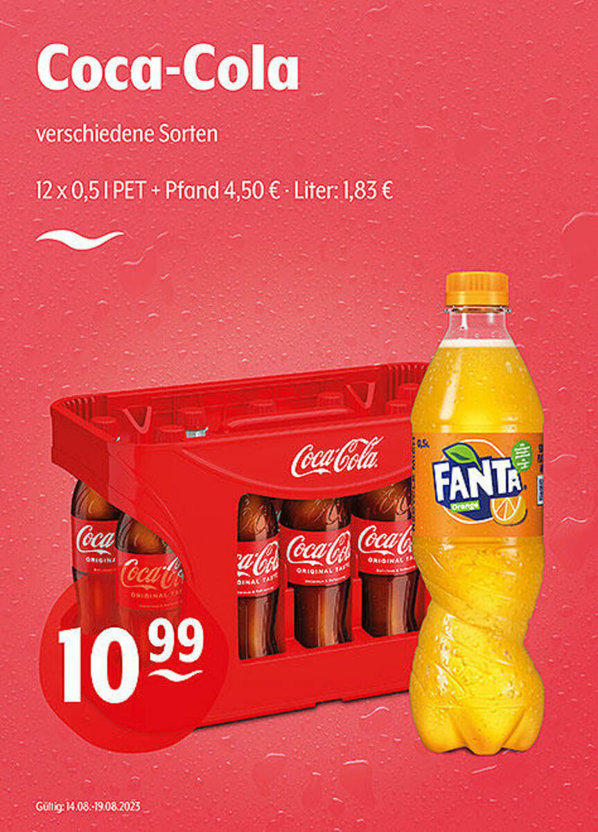 Bild 1 von Coca-Cola verschiedene Sorten