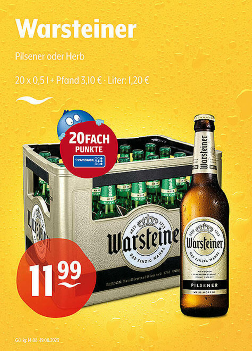 Warsteiner Pilsener Oder Herb Von Getr Nke Hoffmann Ansehen