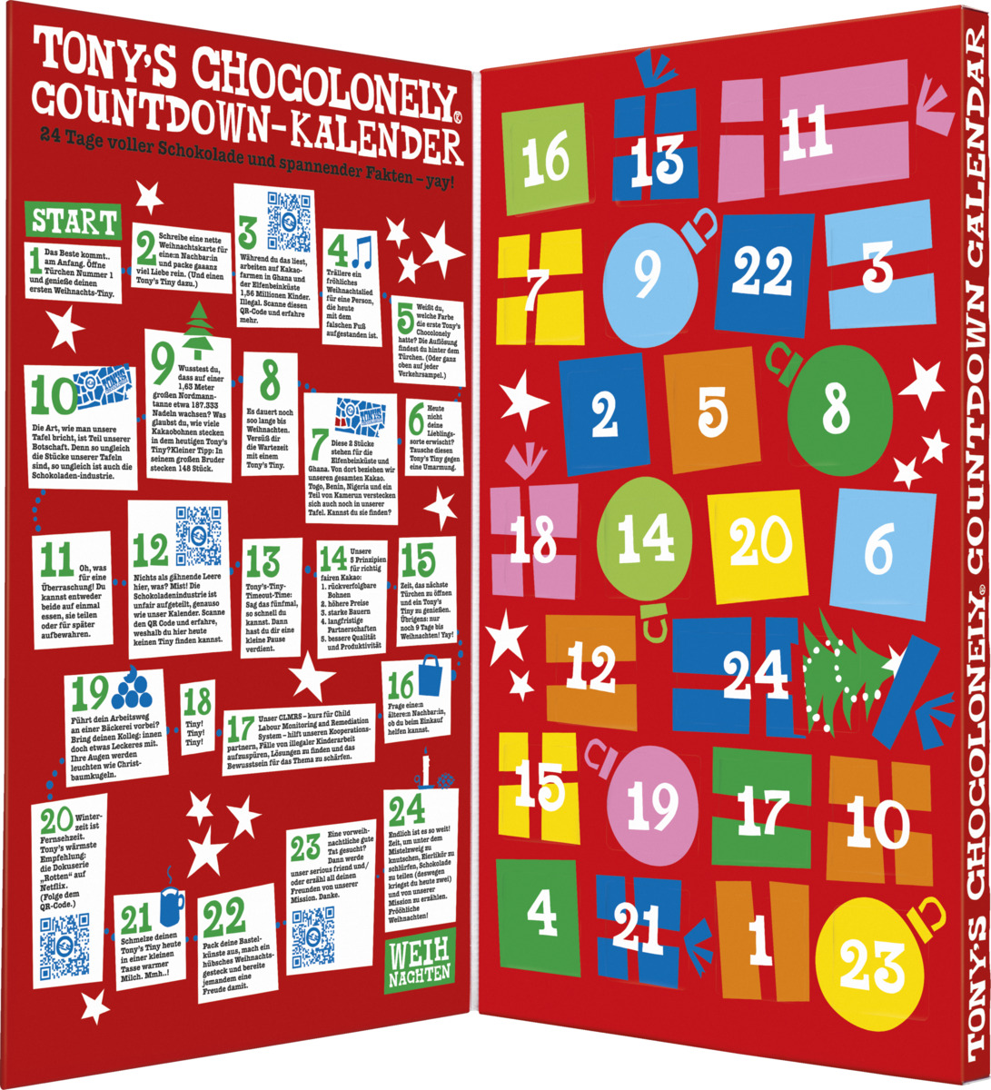 Bild 3 von Tony’s Chocolonely Countdown-Adventskalender 2023