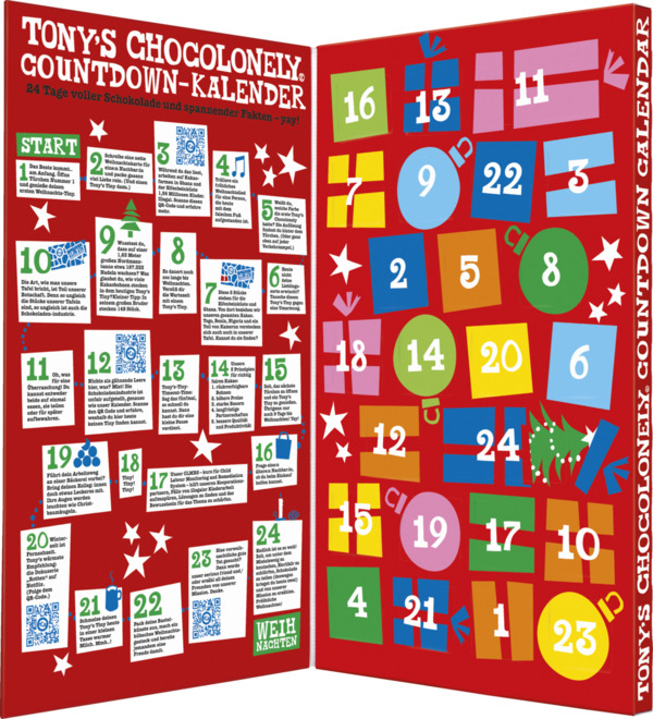 Bild 3 von Tony’s Chocolonely Countdown-Adventskalender 2023