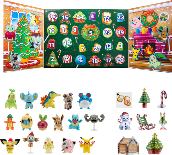 Bild 3 von Jazwares Pokémon Battle Figures Adventskalender 2023