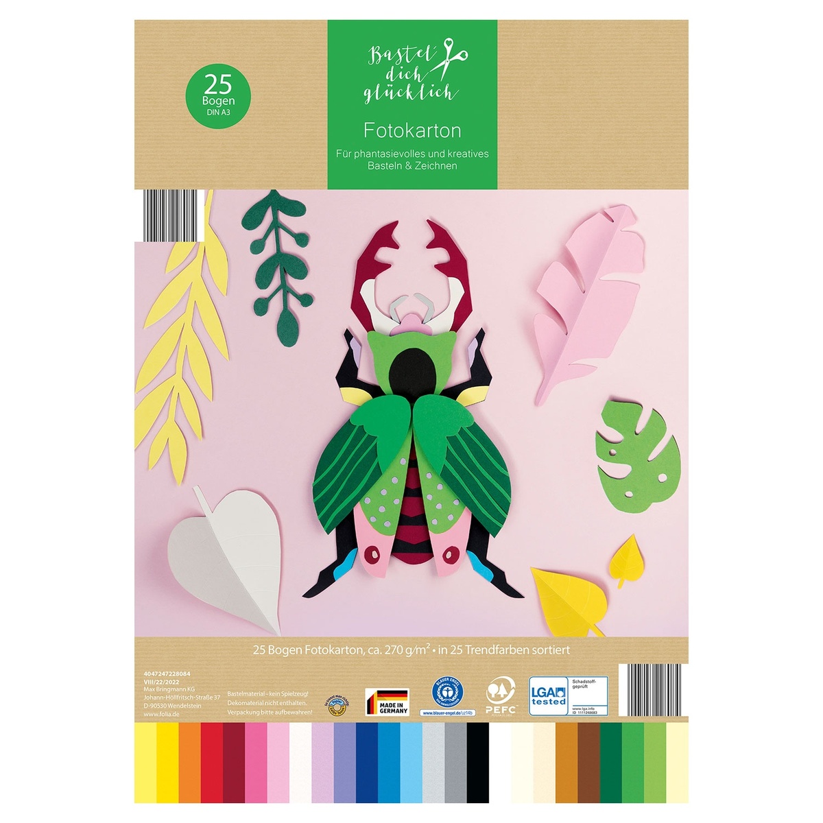 Bild 4 von BASTEL' DICH GLÜCKLICH Bastelpapier