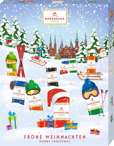 Niederegger Adventskalender »Winter-Klassiker®« 2023