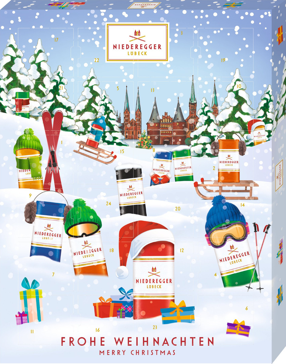 Bild 1 von Niederegger Adventskalender »Winter-Klassiker®« 2023