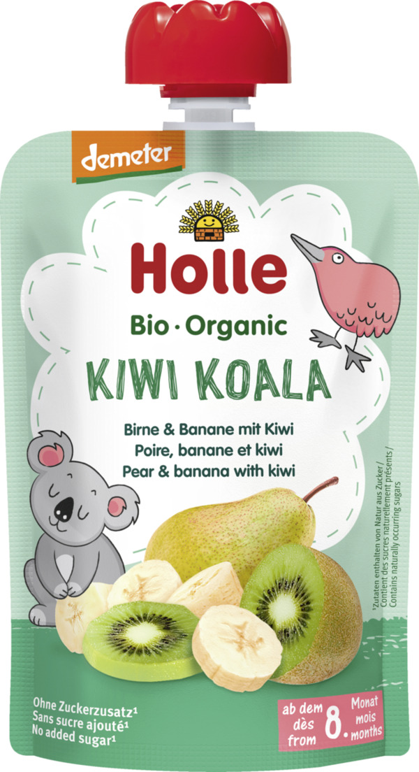Bild 1 von Holle Kiwi Koala - Birne & Banane mit Kiwi ab dem 8. Monat