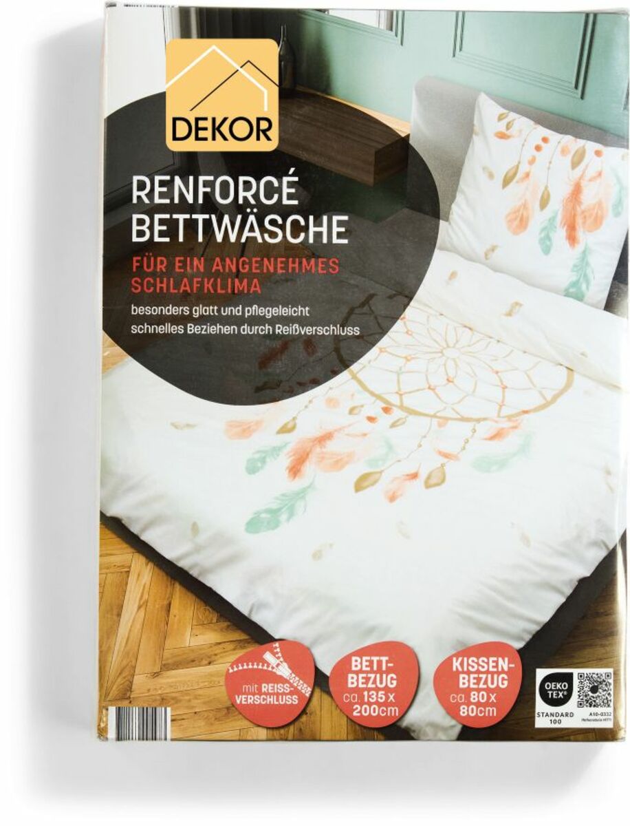 Bild 1 von Dekor Bettwäsche 135x200cm -versch. Ausführungen -Traumfänger bunt