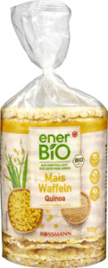 enerBiO Mais Waffeln Quinoa