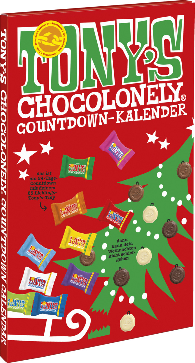 Bild 1 von Tony’s Chocolonely Countdown-Adventskalender 2023