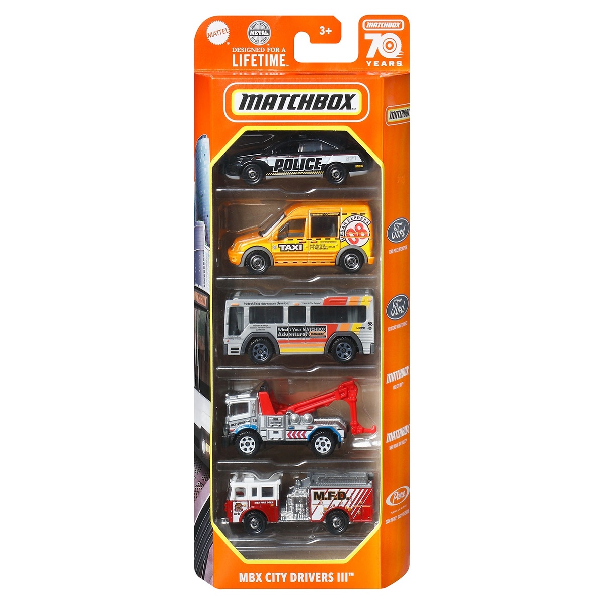Bild 3 von MATCHBOX Spielzeugautos, 5er-Set