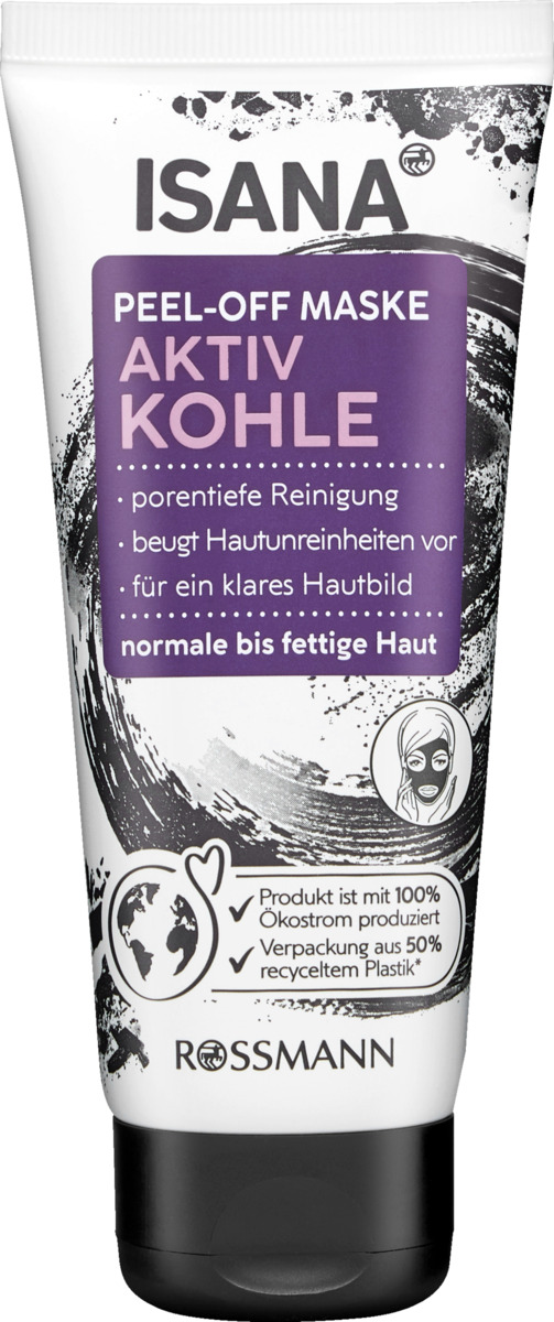 Bild 1 von ISANA Aktiv Kohle Peel Off Maske