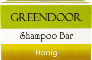 GREENDOOR Festes Shampoo Honig