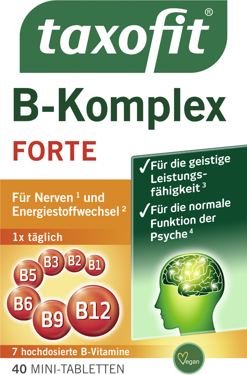 Bild 1 von taxofit B-Komplex Forte Tabletten