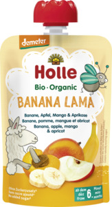Holle Banana Lama - Banane, Apfel, Mango & Aprikose ab dem 6. Monat
