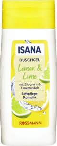 ISANA Duschgel Lemon & Lime Reisegröße