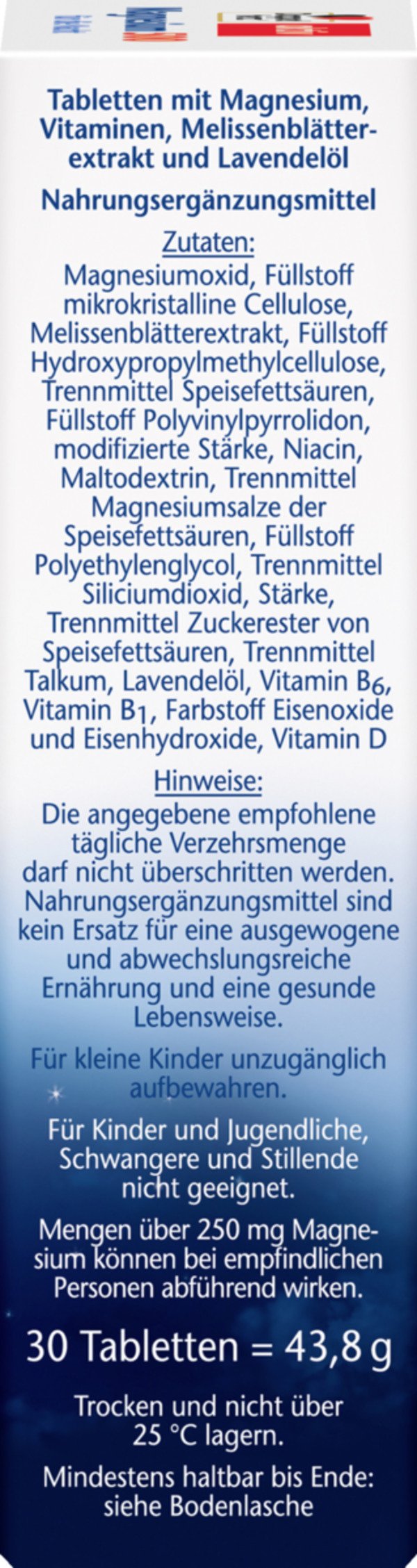 Bild 1 von Doppelherz aktiv Magnesium 500 für die Nacht Depot-Tabletten