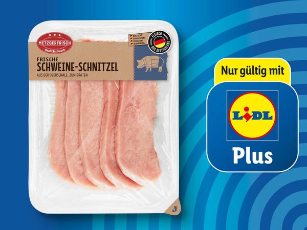 Metzgerfrisch Frische Schweine-Schnitzel von Lidl ansehen!