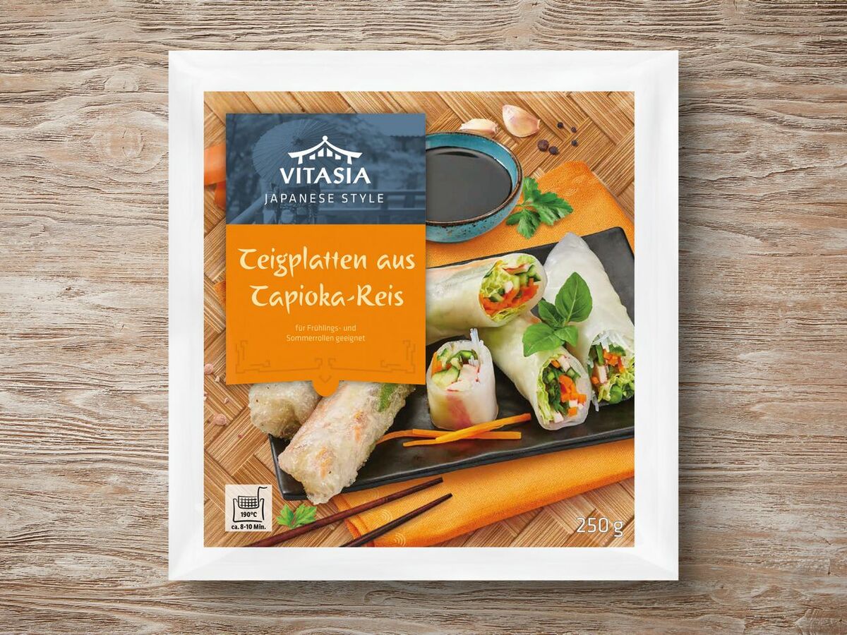 Bild 1 von Vitasia Teigplatten aus Tapioka-Reis