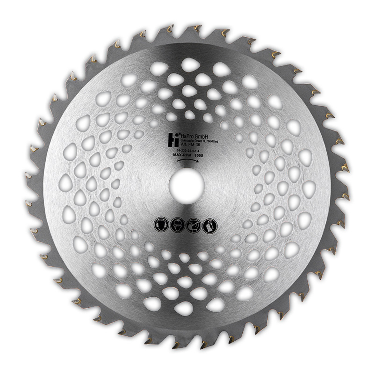 Bild 1 von Powertec Garden TCT-Freischneidmesser