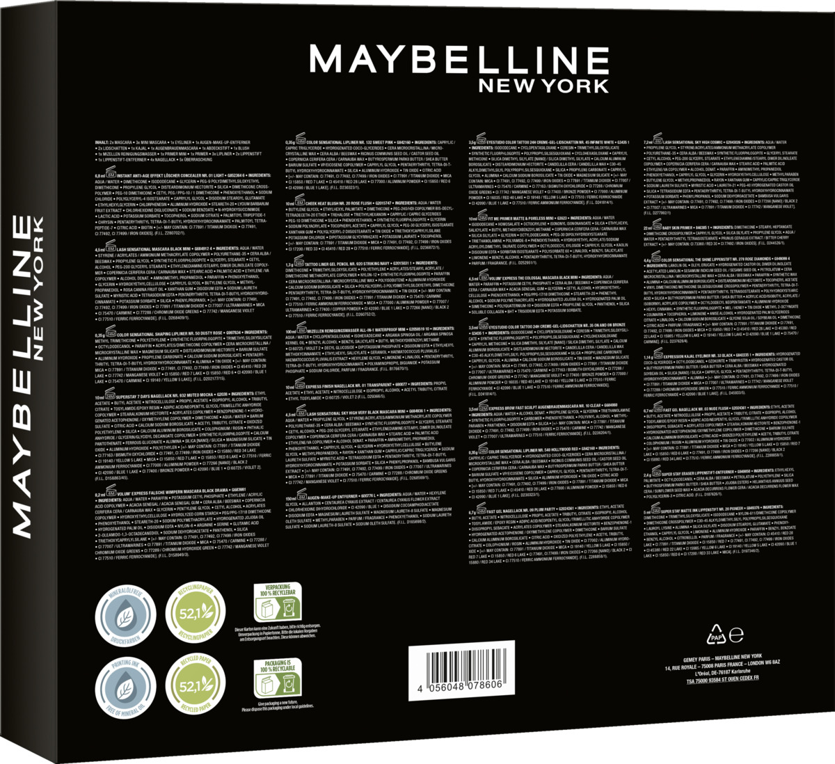 Bild 2 von Maybelline New York Adventskalender 2023 Countdown to New Year