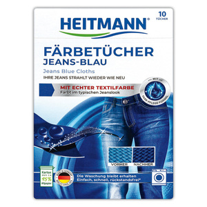Heitmann Färbetücher Jeans-Blau
