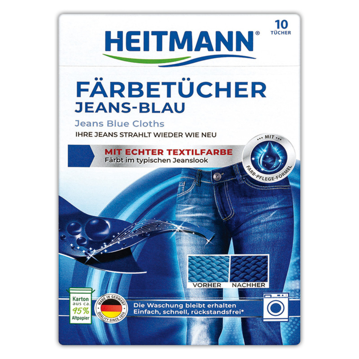 Bild 1 von Heitmann Färbetücher Jeans-Blau