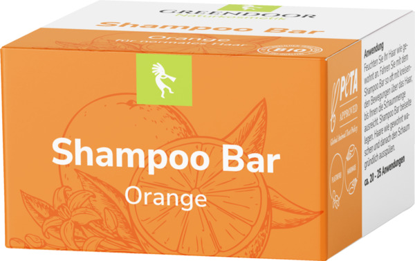 Bild 1 von GREENDOOR Festes Shampoo Orange