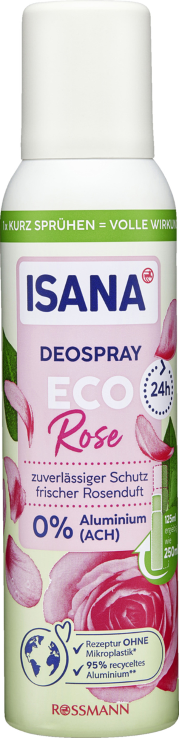 Bild 1 von ISANA Deospray ECO Rose