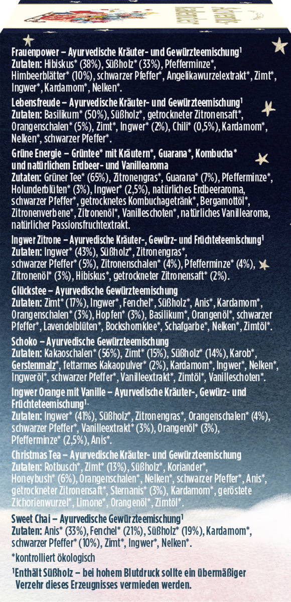 Bild 3 von Yogi Tea Bio Ayurvedischer Adventskalender 2023