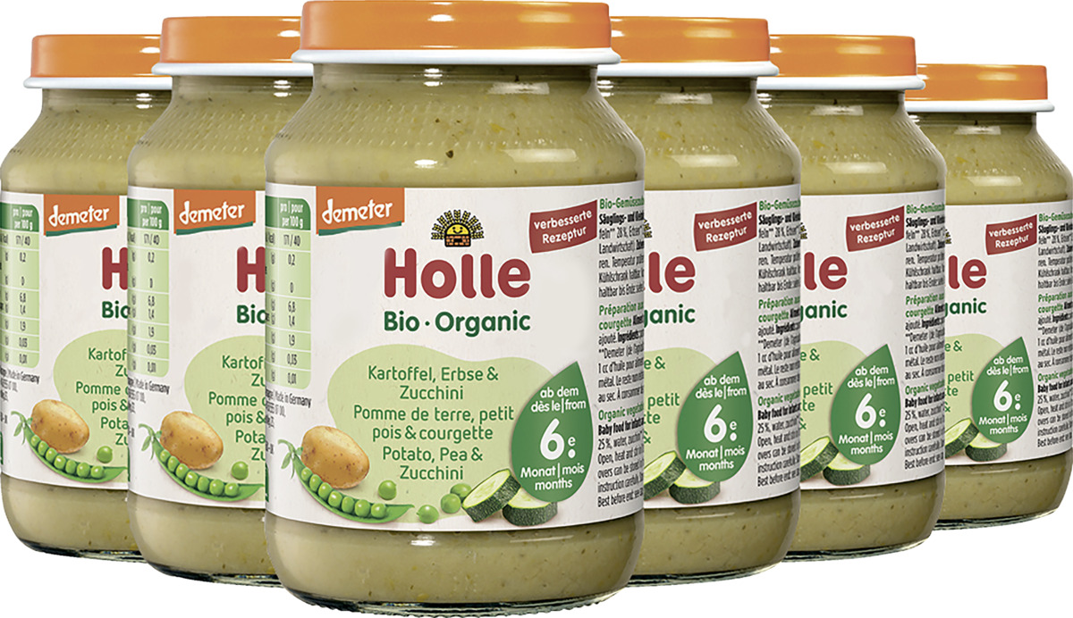 Bild 1 von Holle Kartoffel, Erbse & Zucchini  ab dem 6. Monat