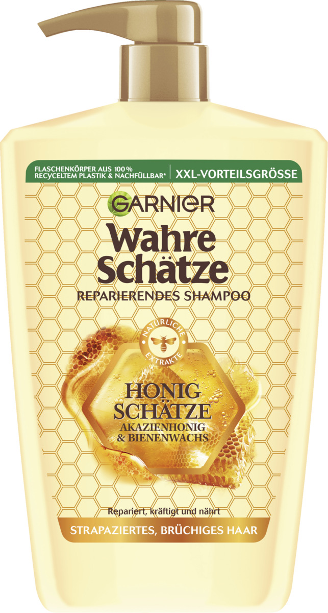 Bild 1 von Garnier Wahre Schätze Reparierendes Shampoo Honig Schätze