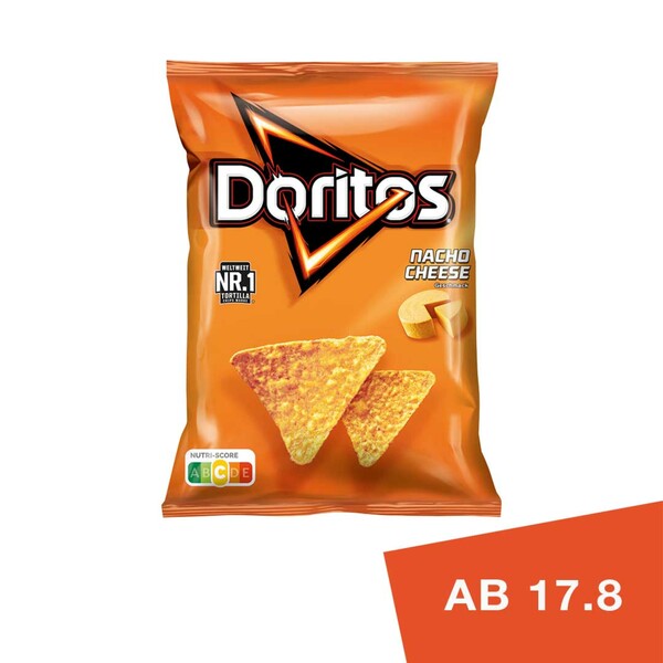 Bild 1 von DORITOS NACHO CHEESE je 110-g-Pckg.