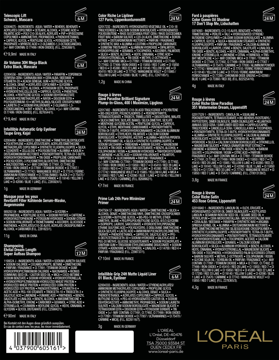 Bild 2 von L’Oréal Paris Mini-Adventskalender 2023