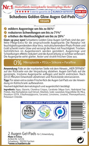 Schaebens Golden Glow Augen Gel-Pads