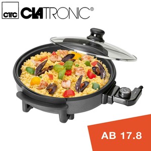 PARTYPFANNE PP 3401, Durchmesser: 32 cm  • zum Kochen, Braten, Dünsten, Auftauen und Warmhalten  • stufenlos regelbarer Thermostat  • antihaftbeschichtet