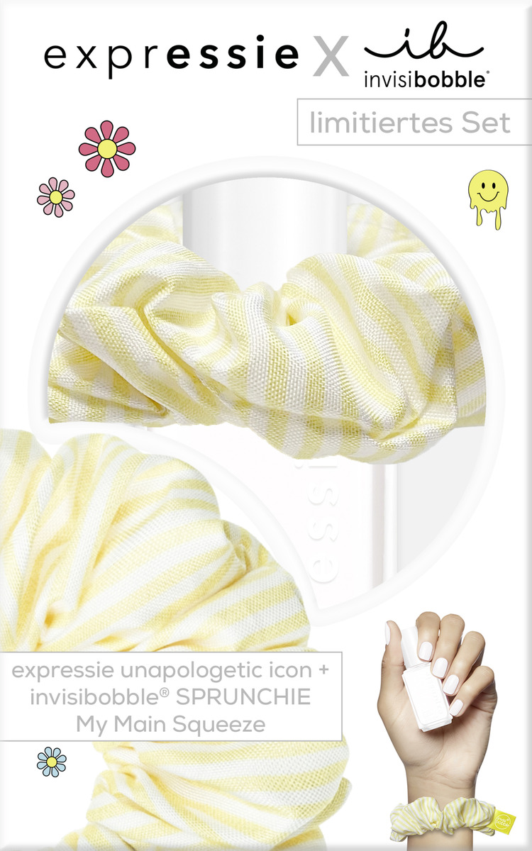 Bild 1 von essie Expressie x Invisibobble Nagellack Nr. 500 unapologetic icon + invisibobble Scrunchie