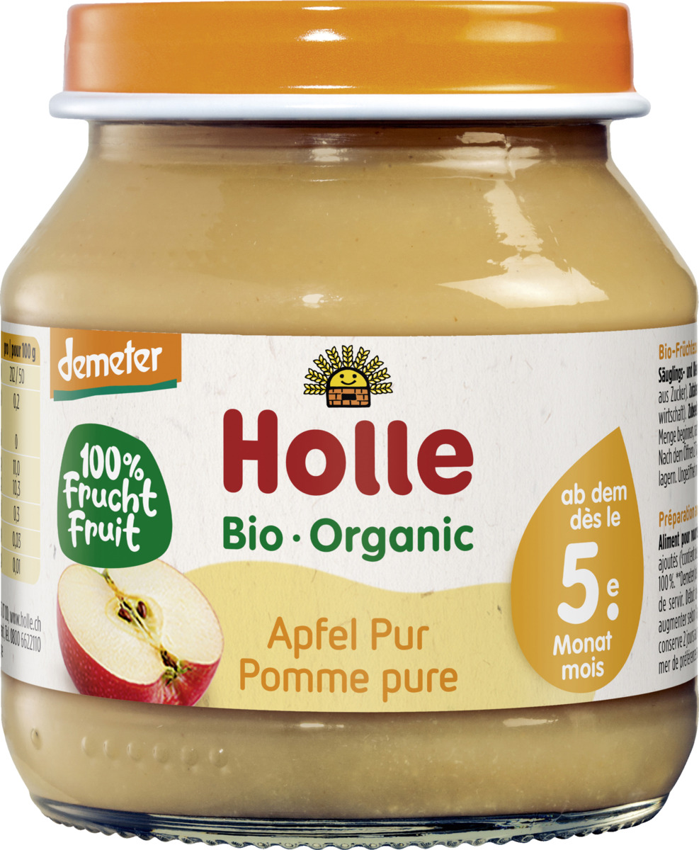 Bild 1 von Holle Apfel pur ab dem 5. Monat