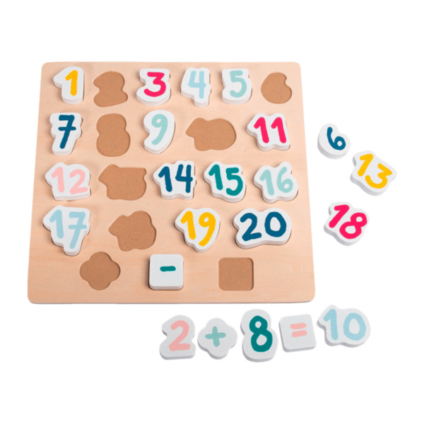 Bild 2 von PLAYLAND Holz-Lernpuzzle