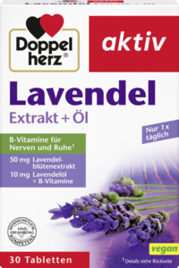 Doppelherz aktiv Lavendel Extrakt + Öl Tabletten