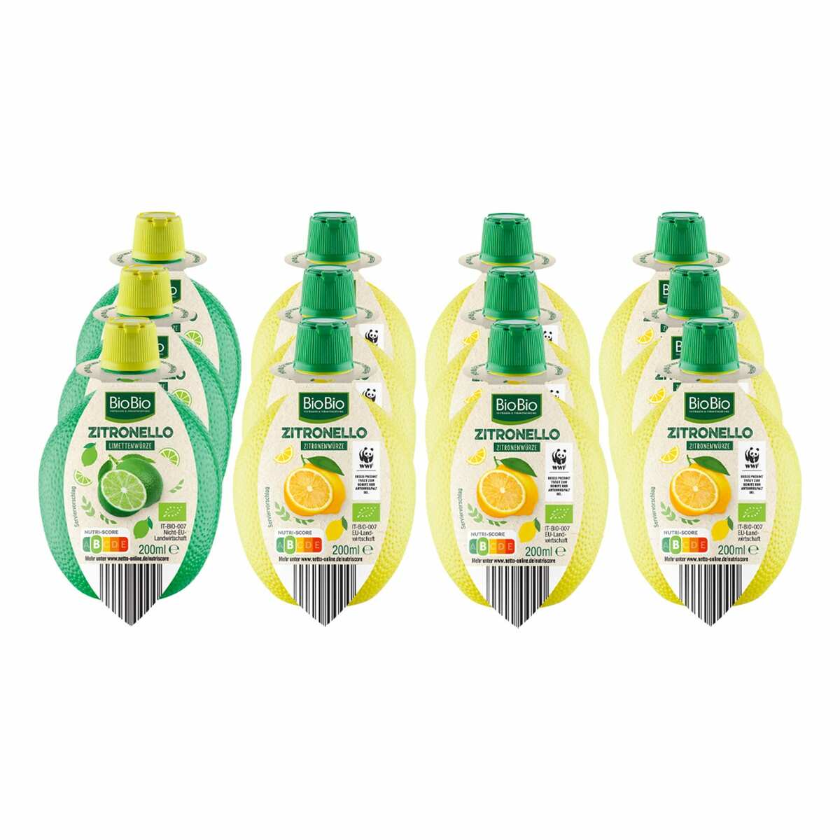 Bild 1 von BioBio Zitronello 200 ml, verschiedene Sorten, 12er Pack
