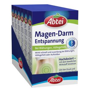 Abtei Magen-Darm Entspannung Kautabletten 20 Stück 39 g, 6er Pack