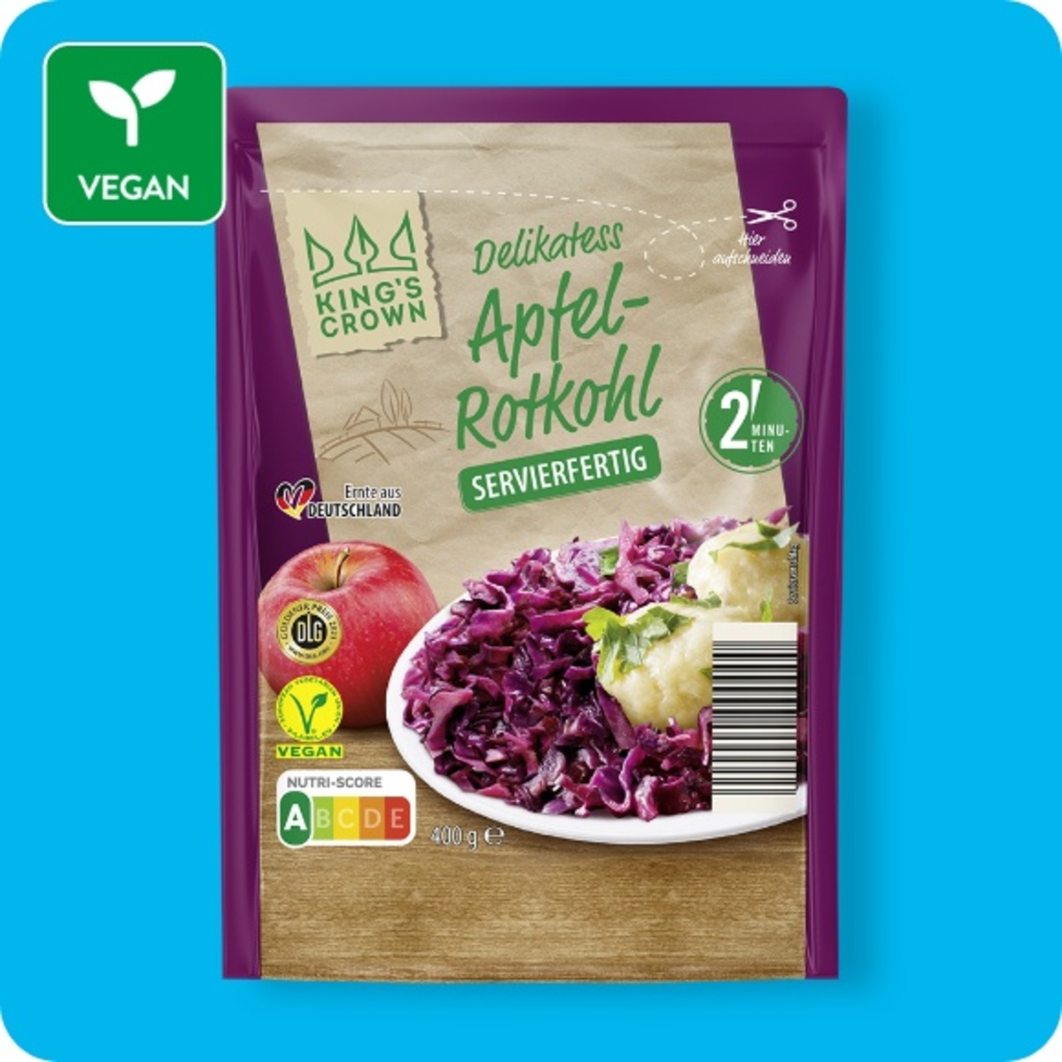 Bild 1 von Apfelrotkohl