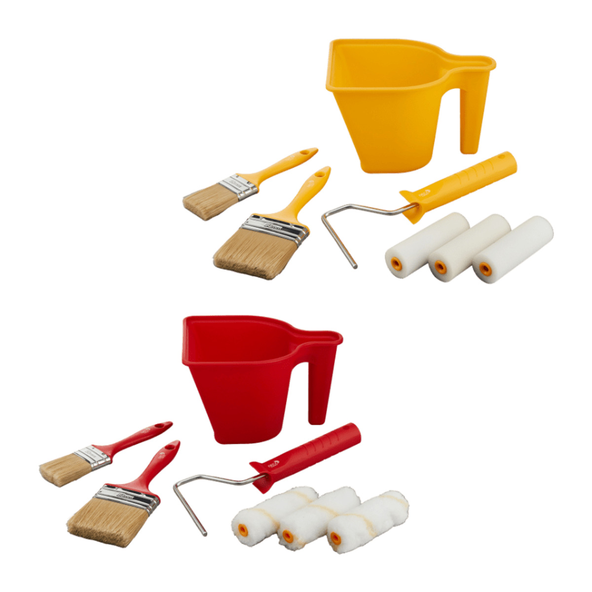 Bild 1 von DECO CRAFT Farbbecher mit Pinselset