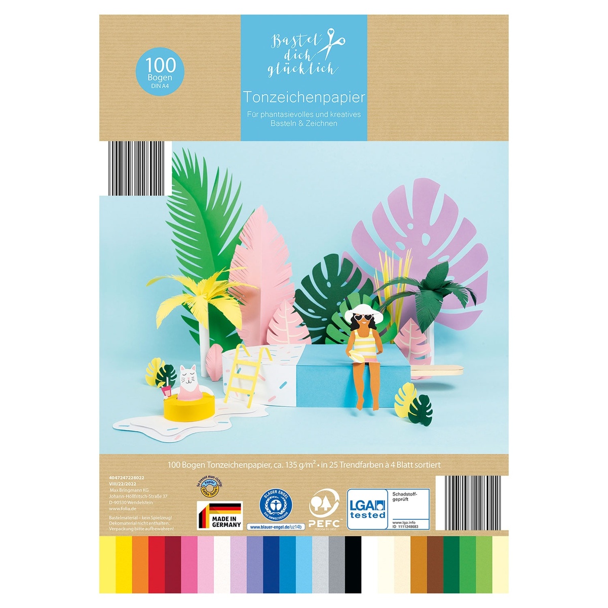 Bild 2 von BASTEL' DICH GLÜCKLICH Bastelpapier