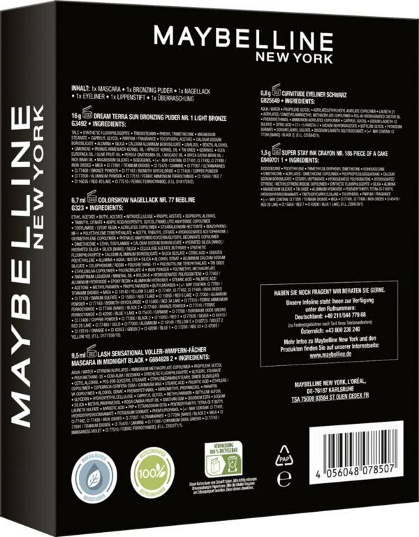 Bild 2 von Maybelline New York Mini Adventskalender 2023