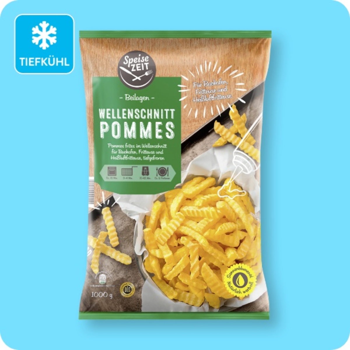 Bild 1 von Wellenschnittpommes