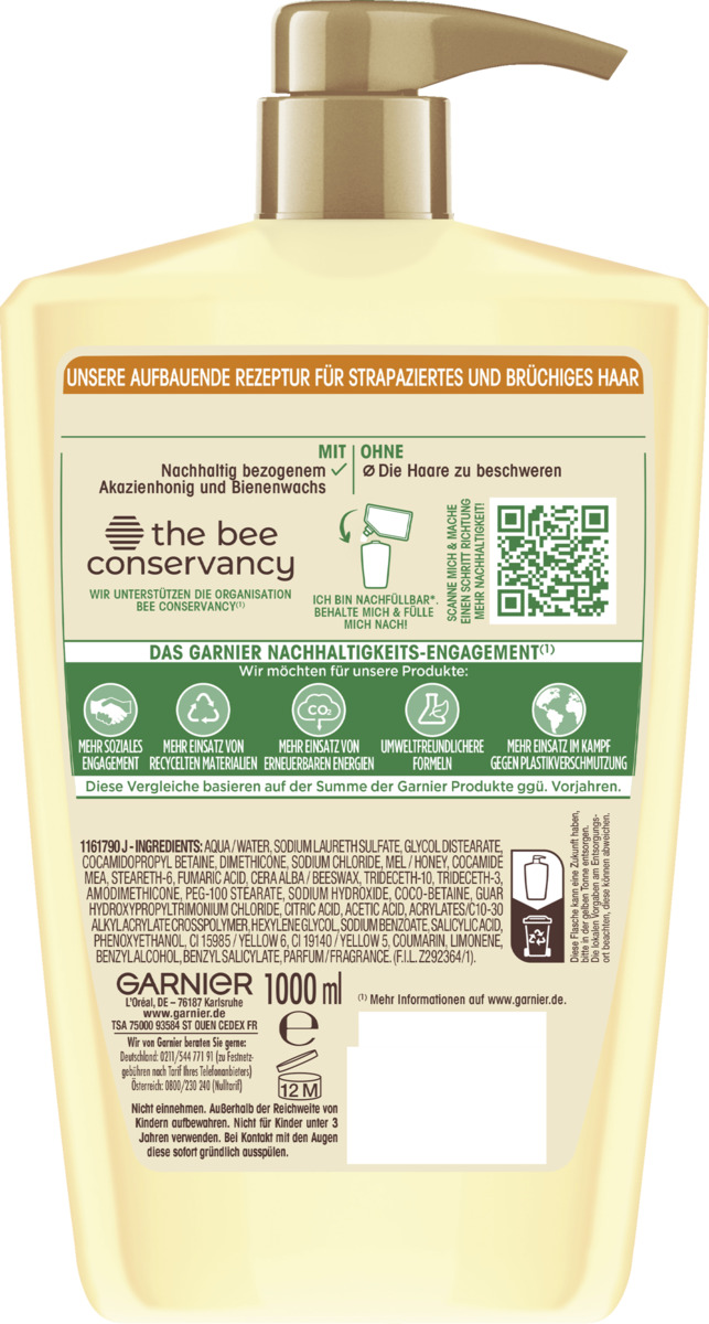 Bild 2 von Garnier Wahre Schätze Reparierendes Shampoo Honig Schätze