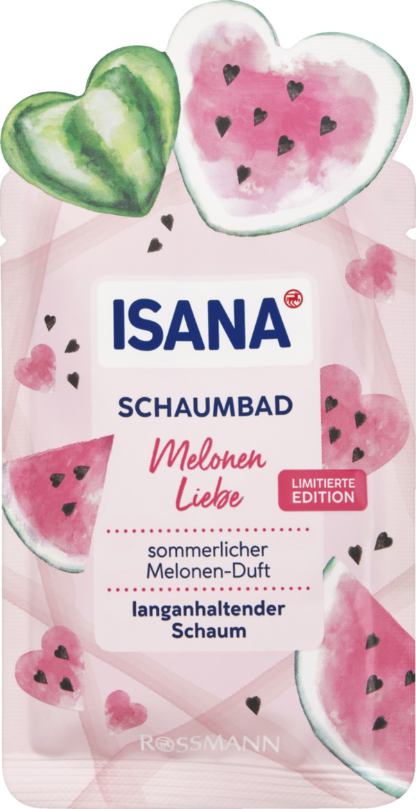 Bild 1 von ISANA Schaumbad Melonenliebe